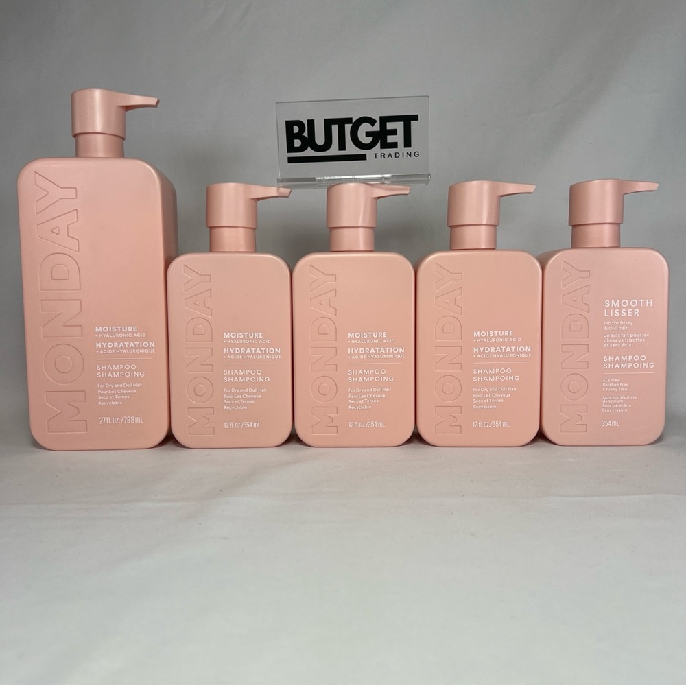 Bundle Lot Monday Haircare TOTAL OF 5 BOTTLES